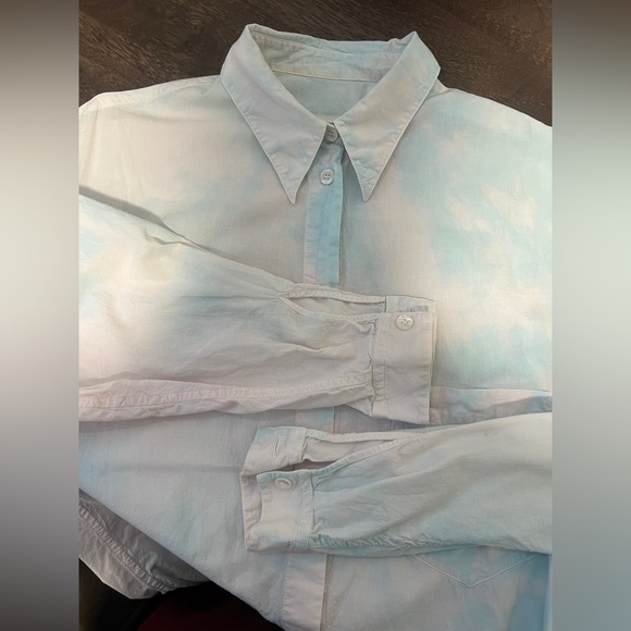 MM6 MAISON MARGIELA OVERSIZED COTTON SHIRT DRESS SZ EU 36 - Picture 9 of 10